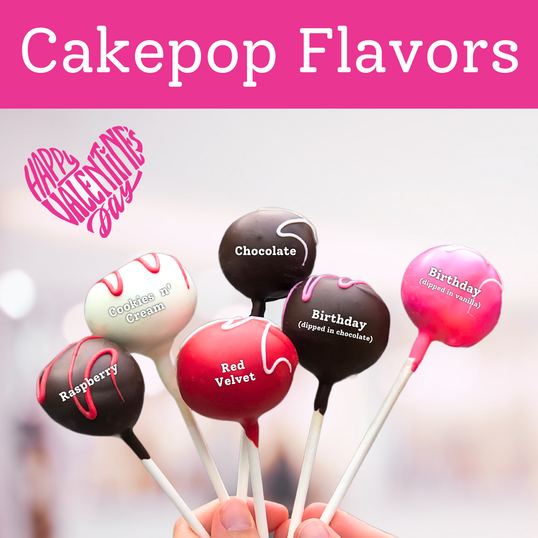 Valentine's Day Signature Cakepops – Baked by Yael